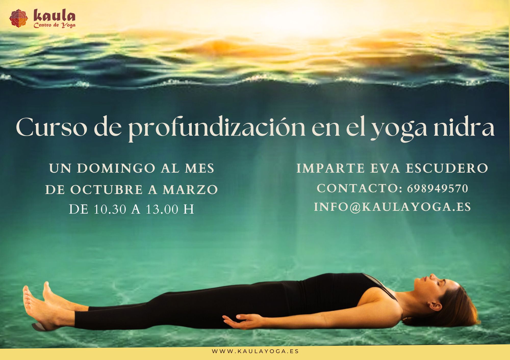 Curso yoga nidra profundización
